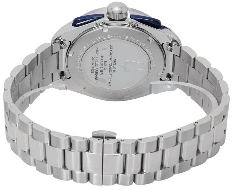 Bulova Lunar Pilot Special Edition Quartz 98K112 Men's Watch With Extra Strap - Image 4