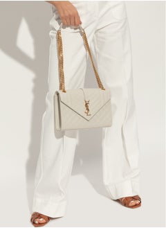 Yves Saint Laurent Medium Envelope Matelassé Shoulder Bag  - Image 5