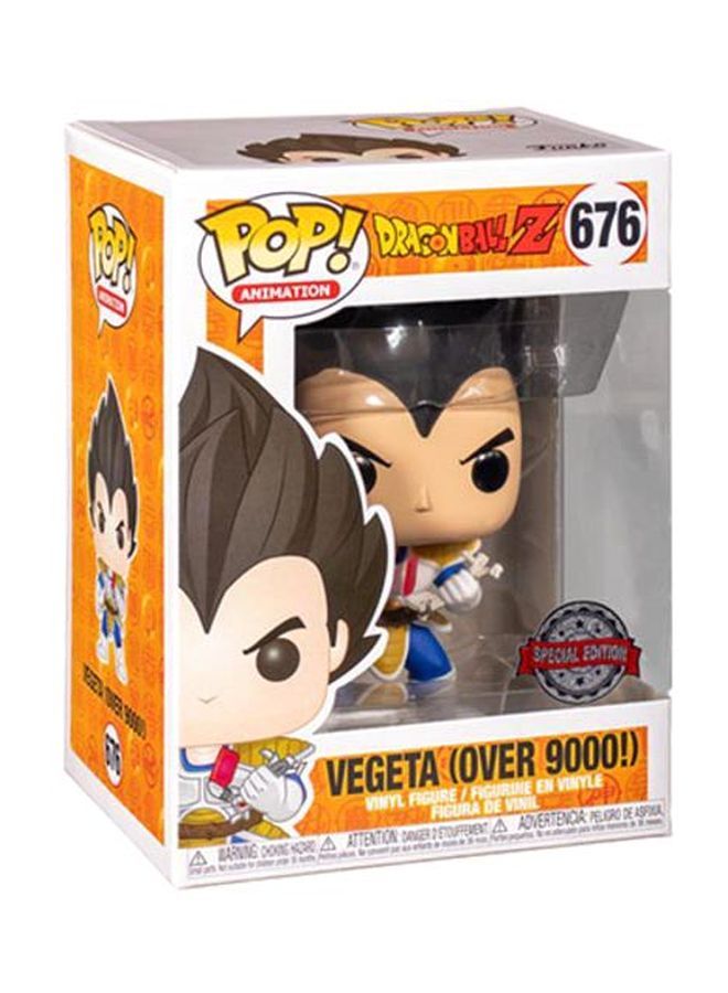 NIBEMINENT POP! Dragon Ball Z Vegeta Over 9000 Bobblehead 676 3.75inch - Image 2