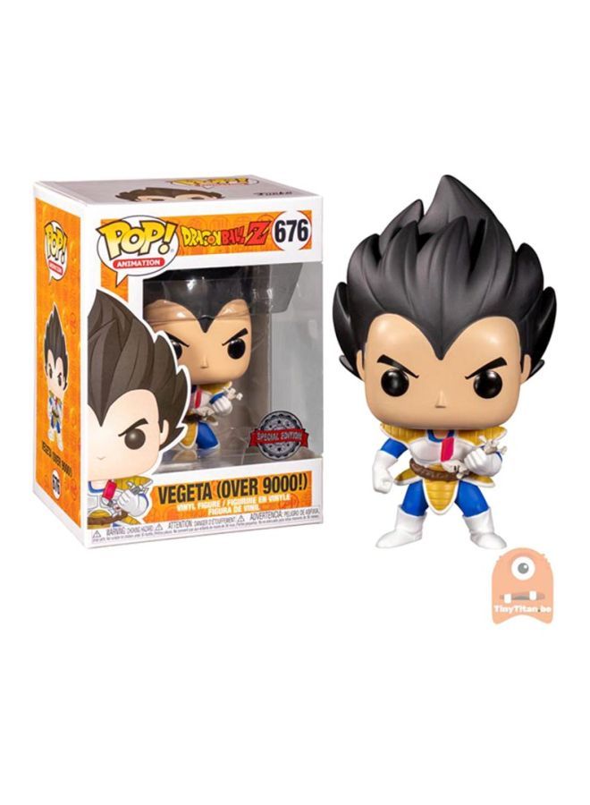 NIBEMINENT POP! Dragon Ball Z Vegeta Over 9000 Bobblehead 676 3.75inch - Image 3
