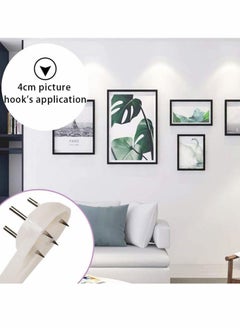 Y&D Picture Hangers for Hardwall Concrete Wall Hanging Photo Frames Drywall Hook Art Painting Display Clock Wedding Photos Hardware Kit Home Office  - Image 4