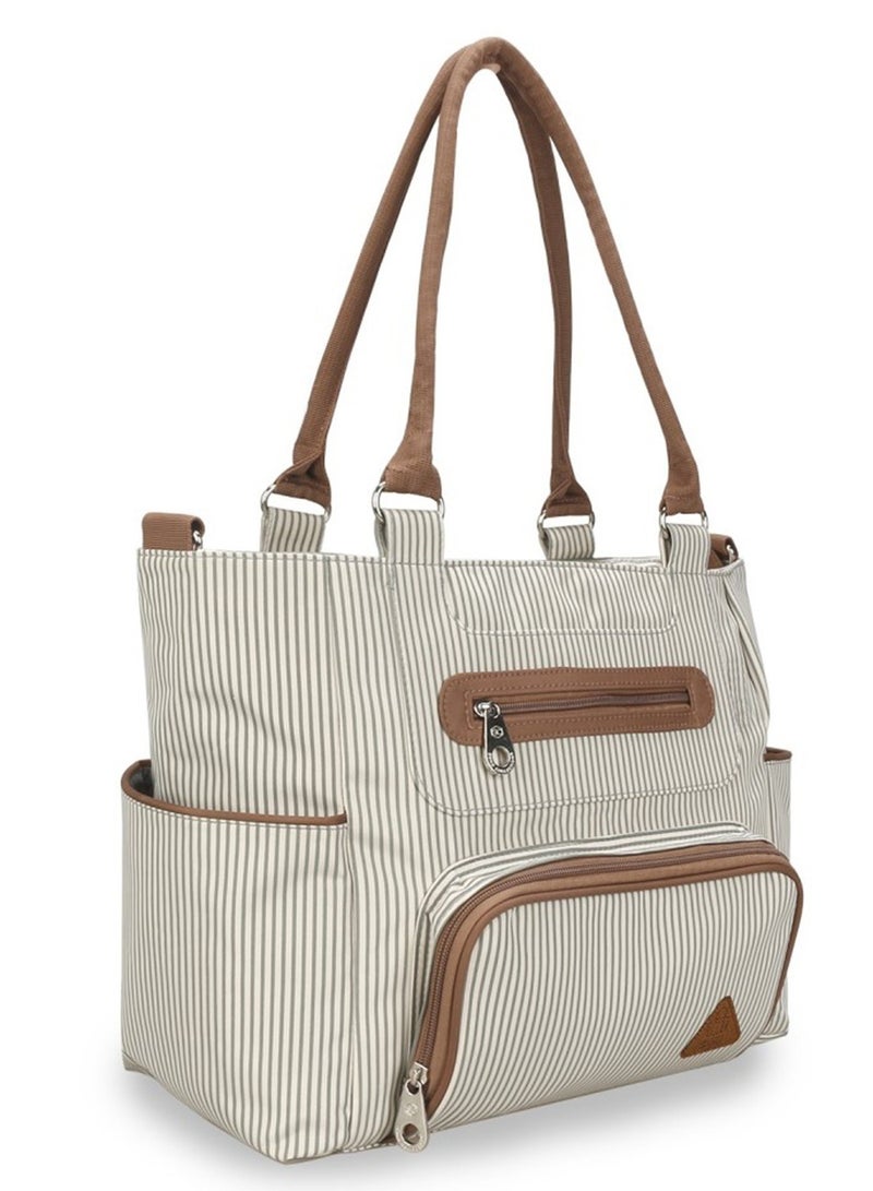 Set of 6 Multilayered Fabrics Baby Nappy And Diaper Bag With Durable, Stain-resistant Material - Image 2