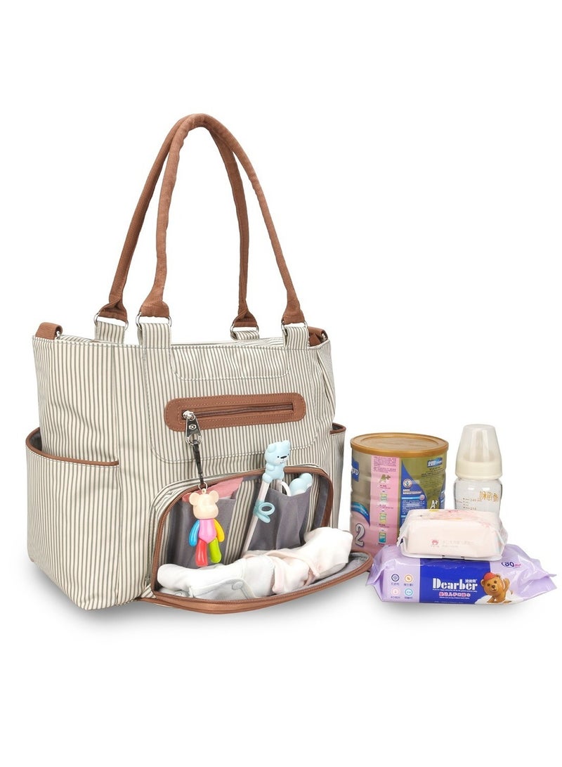 Set of 6 Multilayered Fabrics Baby Nappy And Diaper Bag With Durable, Stain-resistant Material - Image 3