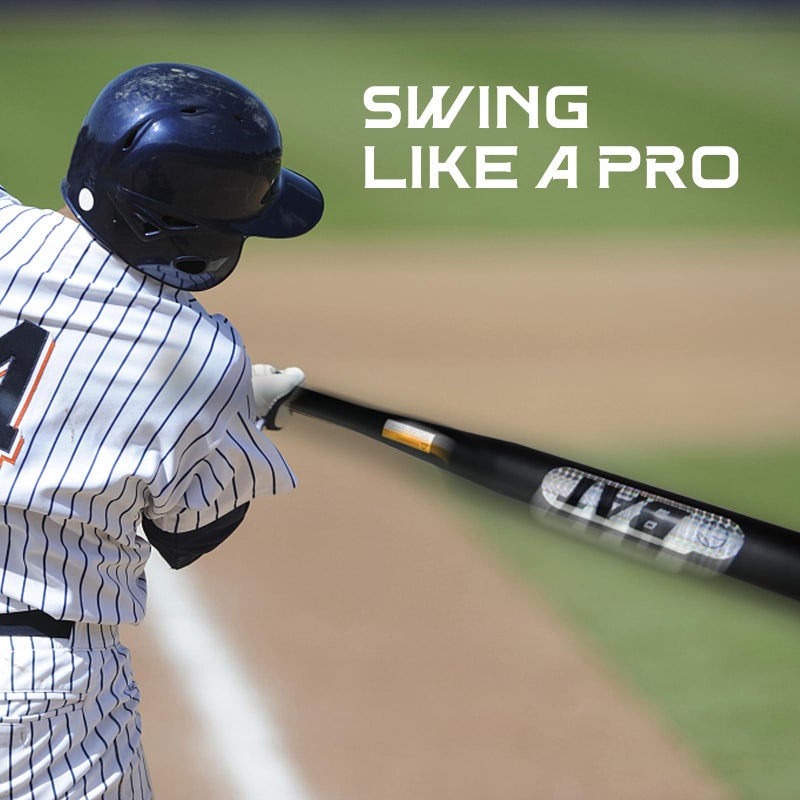 FOORAINDA 32in Baseball Bat 2LBS Heavy Duty Weighted Steel Baseball Bat for Adult and Youth Hardball Metal Bats, 2in Barrel - Image 4