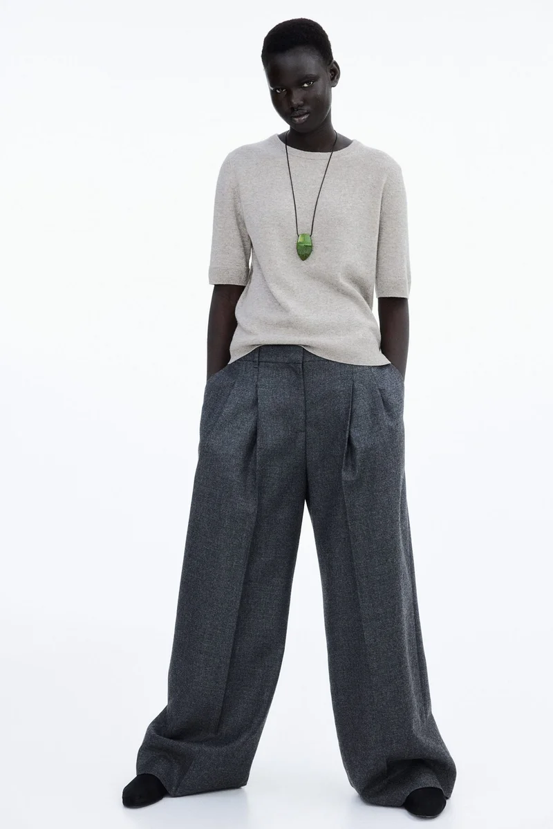 H&M Fine-knit cashmere top