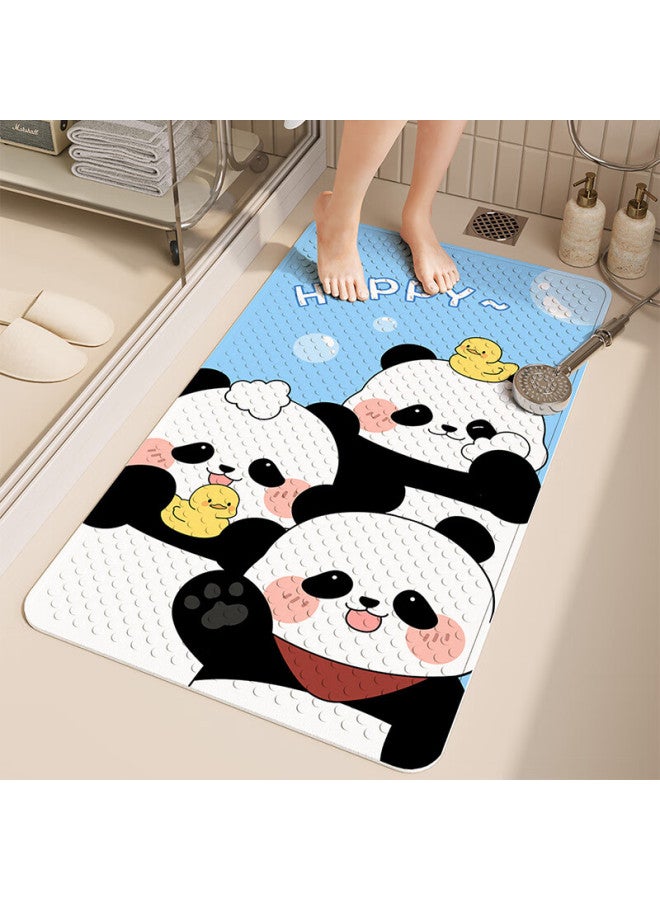 Yishang Bathroom Non-slip Mat Cartoon Shower Room Special Foot Mat For Children And Elderly Bathing Anti-fall Pvc Suction Cup Floor Mat