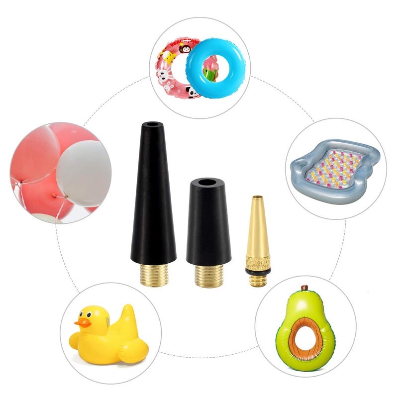 MAYJAM Bicycle Presta Schrader Valve Adaptor, 16PCS YASI Brass Bike Pump Adapters, Ball Pump Needle, Balloon Inflatable Toys Nozzle Inflator Adapter, Air Pump Accessories for Standard Pump or Air Compressor1 - Image 4