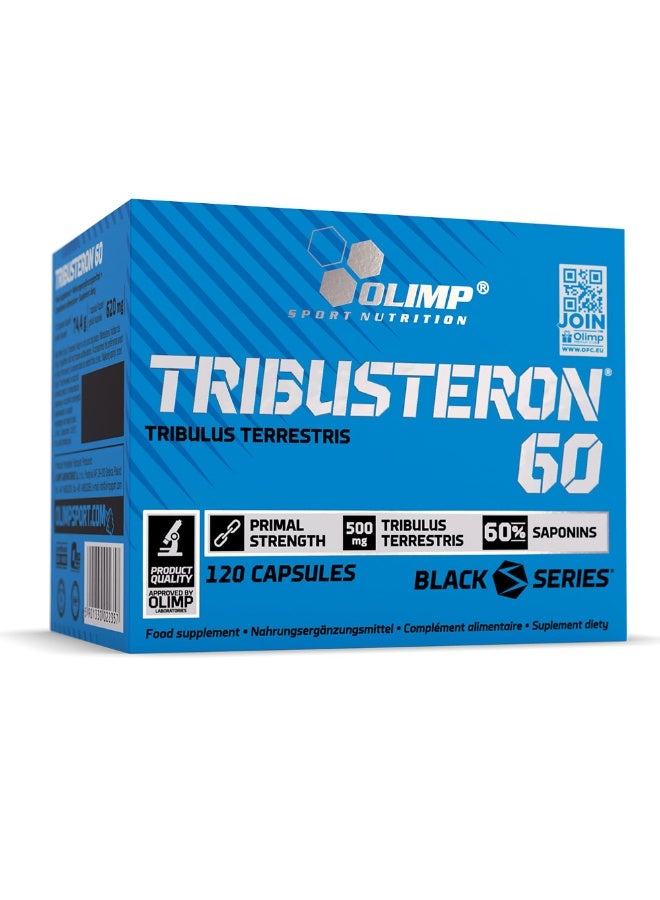 أولمب تريبوستيرون 60، 120 كبسولة من سبورت نيوترشن، لدعم الحيوية والطاقة الطبيعية لأنماط الحياة النشطة