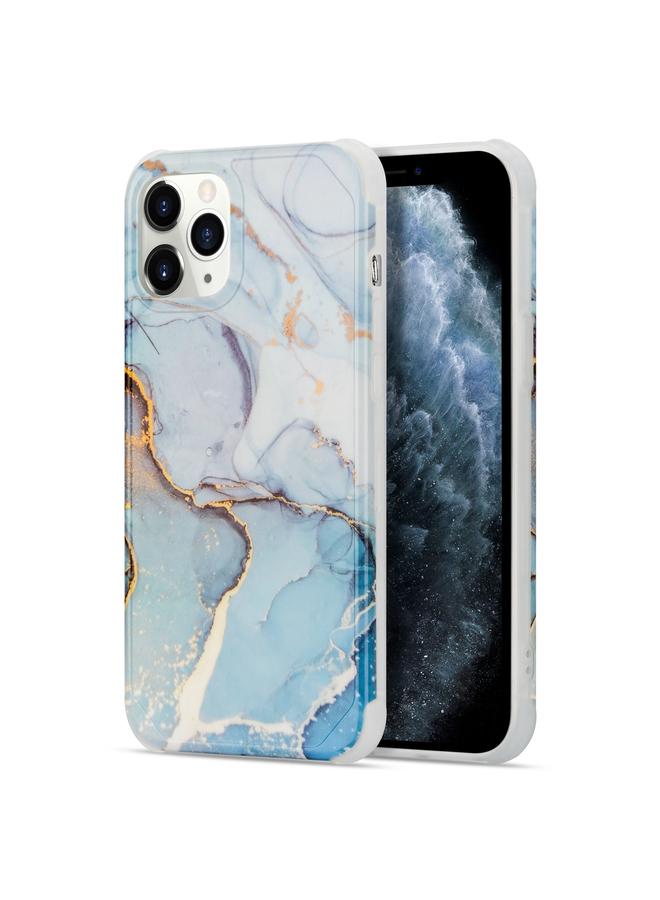 Zaboon Case For iPhone 12 Pro Max Four Corners Anti-Shattering Flow Gold Marble IMD Phone Back Cover Case - Image 1