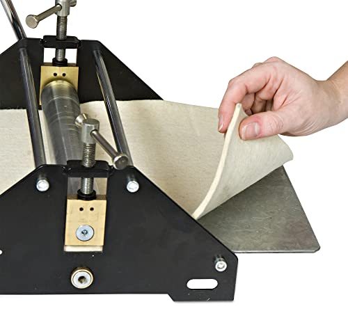 Creative Mark Basic Etching Press - [Print Up to 9" x 15"] - for Engraving, Relief Block Printing, and Lithography Printing. All Steel Construction - Ideal for Metal, Wood, Glass, and Plastic - Image 5