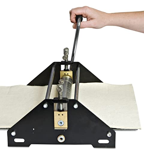 Creative Mark Basic Etching Press - [Print Up to 9" x 15"] - for Engraving, Relief Block Printing, and Lithography Printing. All Steel Construction - Ideal for Metal, Wood, Glass, and Plastic - Image 4