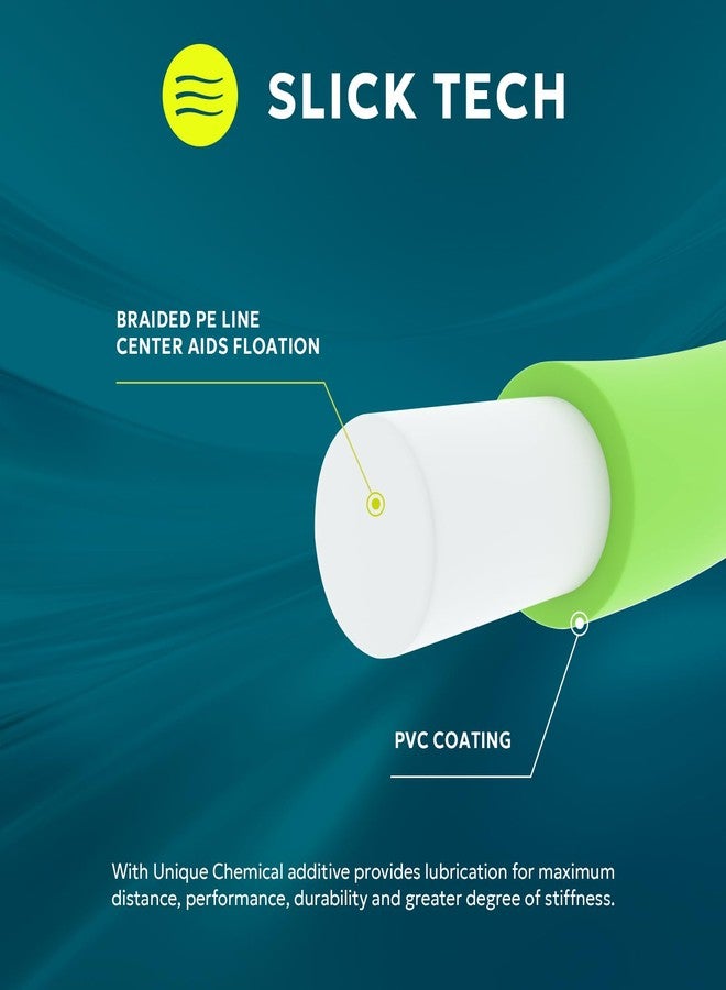 اس اف خيط صيد ذباب عائم من SF مع حلقة ملحومة ووزن أمامي # أخضر ربيعي 90 قدم WF5F - Image 3