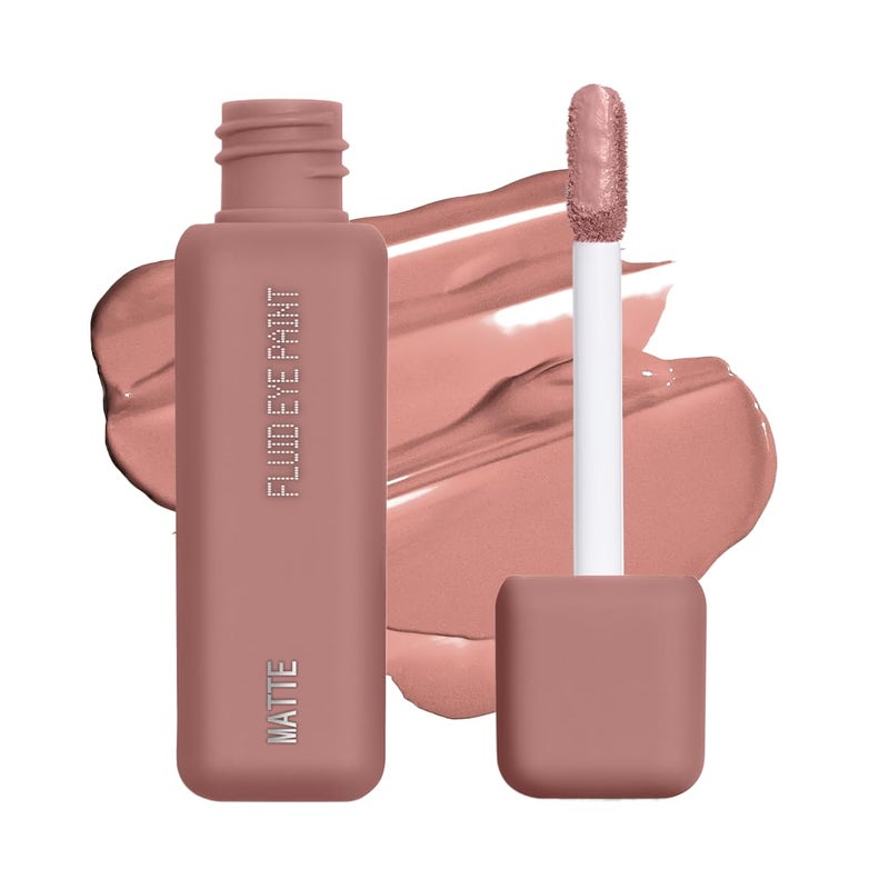 ABOUTFACE about-face Matte Fluid Eye Paint Capulets â€“ High-Pigment Liquid Eyeshadow, Long-Lasting, No-Budge Matte Finish, Vegan & Cruelty-Free (Soft Brown) - Image 1