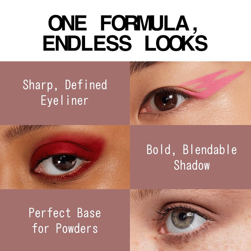 ABOUTFACE about-face Matte Fluid Eye Paint Capulets â€“ High-Pigment Liquid Eyeshadow, Long-Lasting, No-Budge Matte Finish, Vegan & Cruelty-Free (Soft Brown) - Image 4