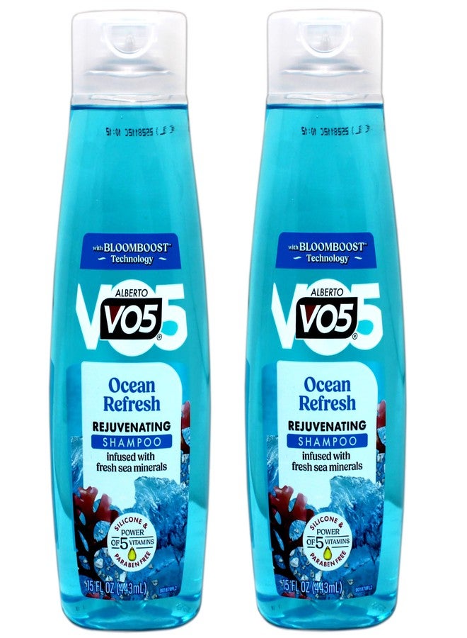 Alberto VO5 Ocean Refresh Shampoo with Sea Minerals, 15 fl oz (pack of 2) - Image 1