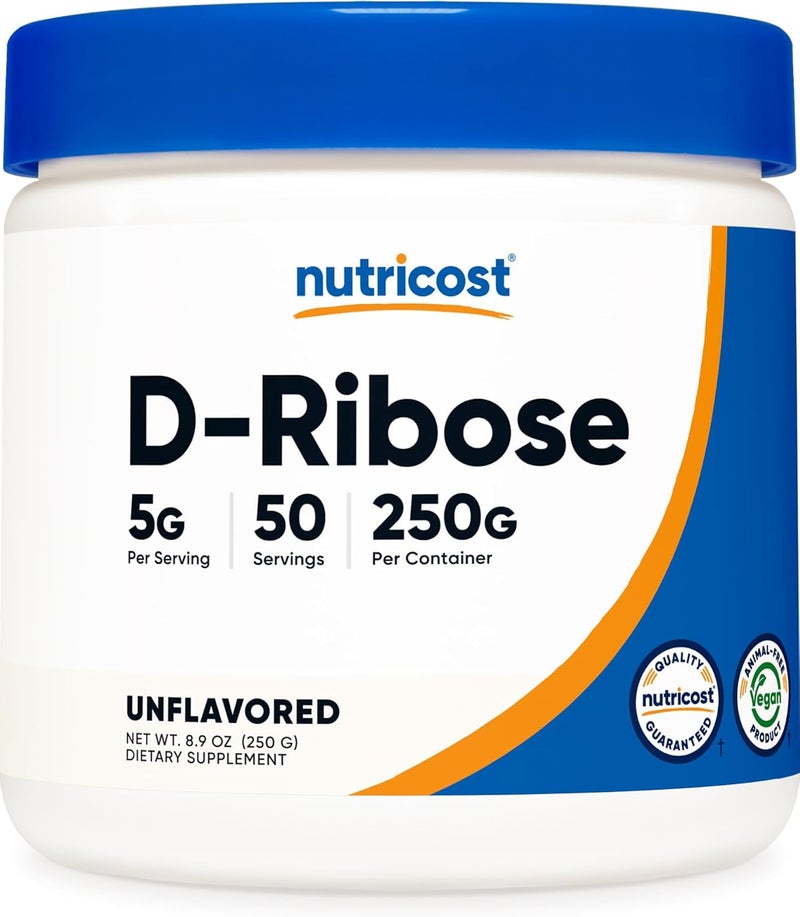 Nutricost DRibose Powder 250 Grams - Image 1
