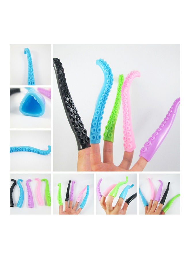NIBEMINENT 5-Piece Octopus Tentacle Sensory Kids Toy - Image 2