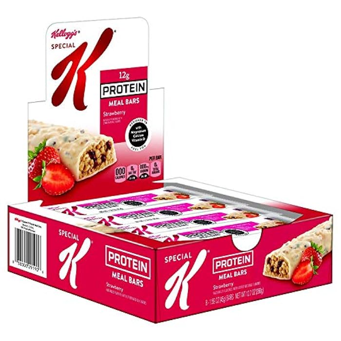 Special K Protein Meal Bars, 12.7 oz Strawberry 8.0 Count - Image 2