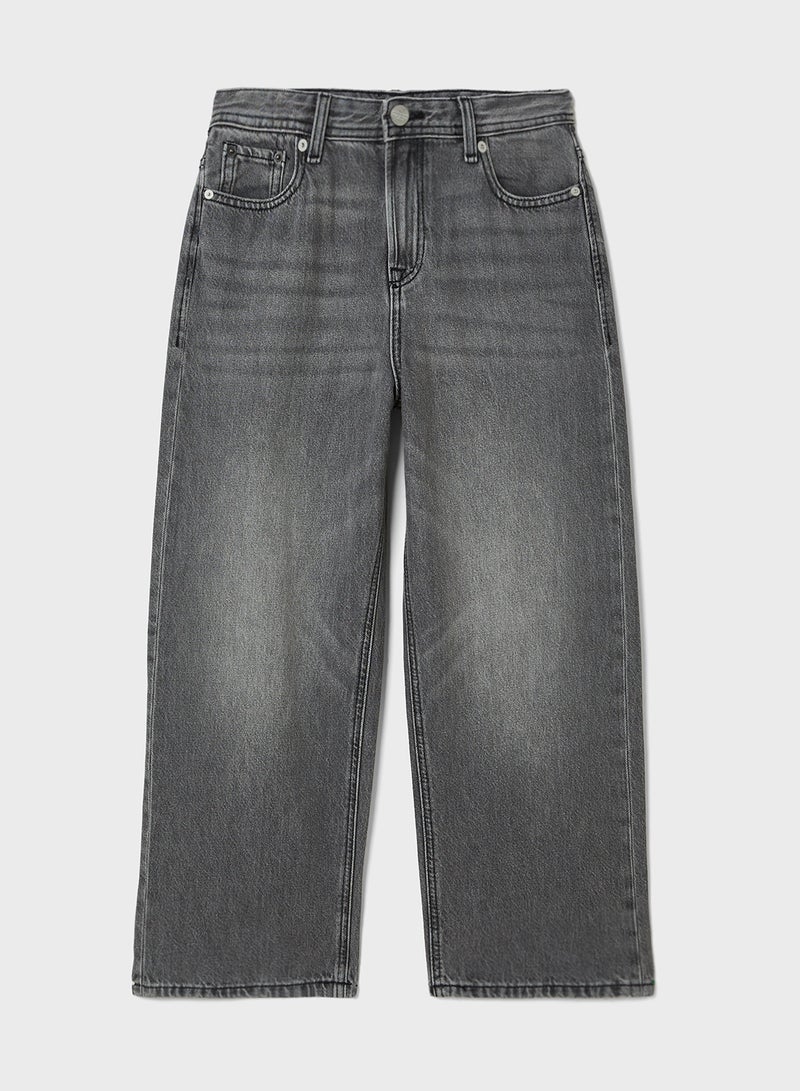 Jack & Jones Junior Kids Jjialex Jjoriginal Stright Fit Jeans  - Image 1