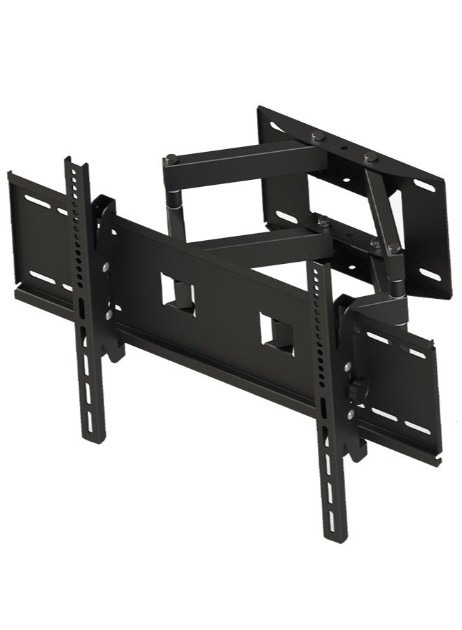 ABJ TV Wall Bracket for 32-75 Inch TVs & Monitors | Full Motion Heavy Duty Wall Mount with Swivel & Tilt | Articulating Dual Arms | Holds up to 110 lbs | Max VESA 600x400mm  - Image 1