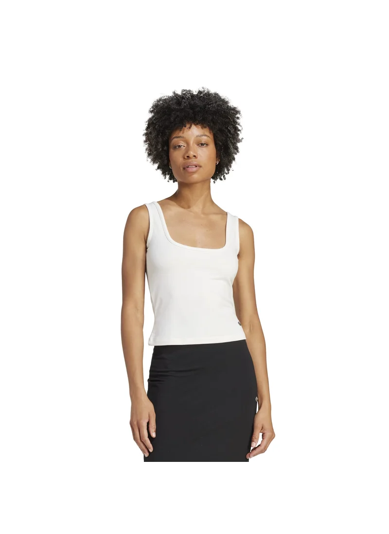 اديداس adidas P ESS TANK TOP White Originals Women TOPS