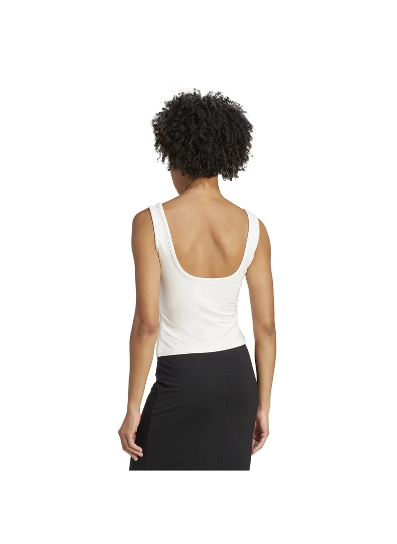 اديداس adidas P ESS TANK TOP White Originals Women TOPS