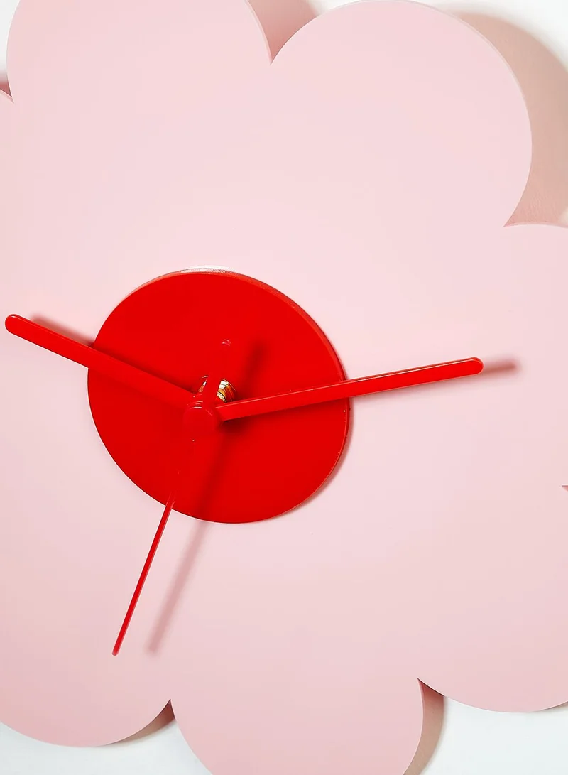 Flamingo Candles Flower Clock
