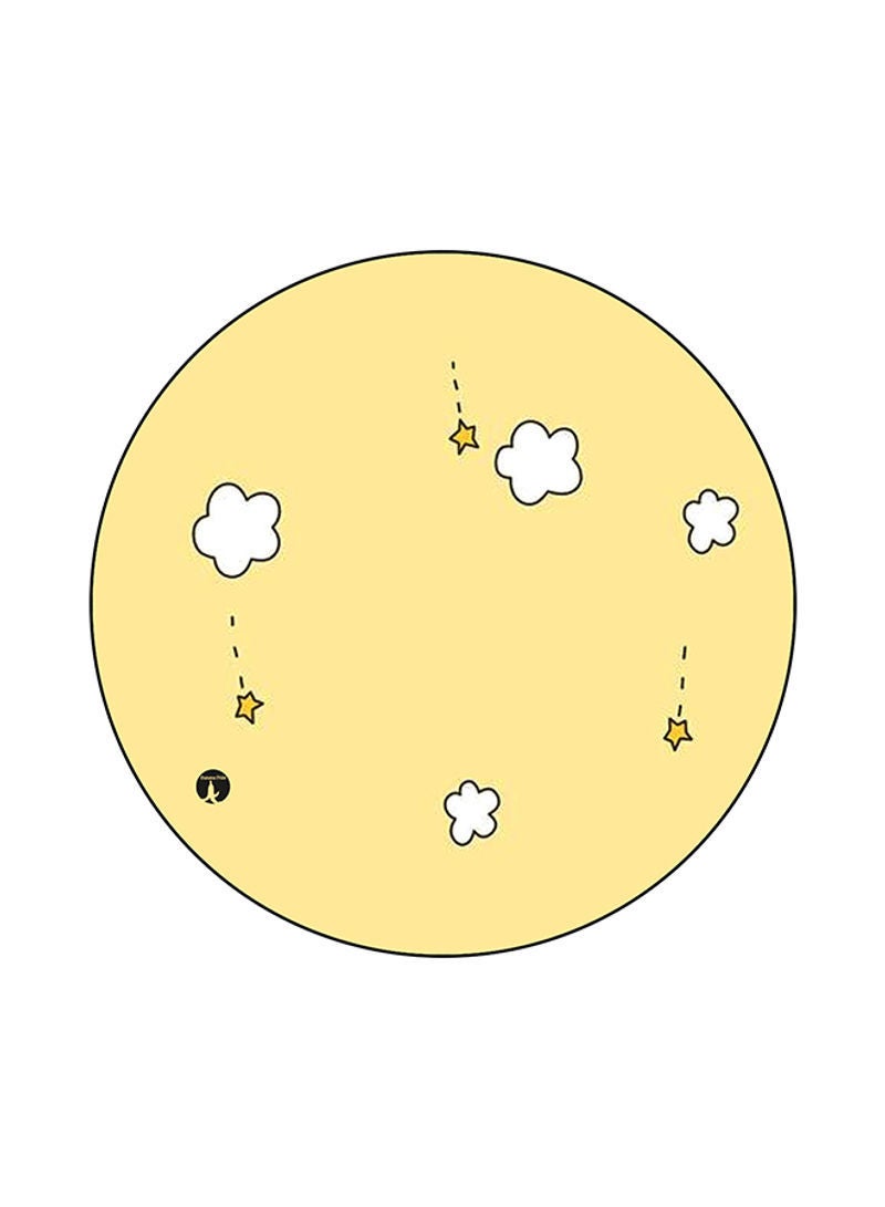 RKN Flowers Mouse Pad Yellow