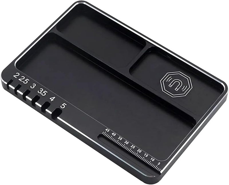 Screw Storage Tray with Measurement Scale for Small Parts Organization - Image 1