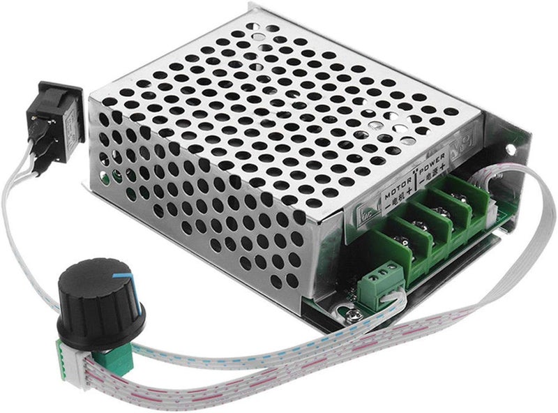 Greartisan 10V-60V 40A DC Motor Speed Controller PWM Variable Speed Regulator Governor Switch CCM6DS-B With Speed Control Knob - Image 1