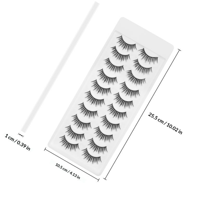 💄 رموش صناعية نسائية ناعمة وكل يكية مثالية لعشاق المكياج - Image 2