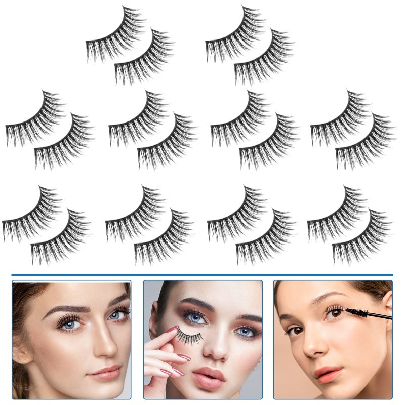 💄 رموش صناعية نسائية ناعمة وكل يكية مثالية لعشاق المكياج - Image 1