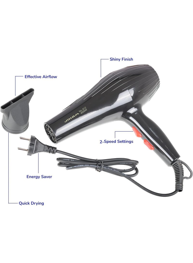 جيهام مجفف شعر احترافي جيهام فاشون 4000 واط، موديل 812 - Image 3