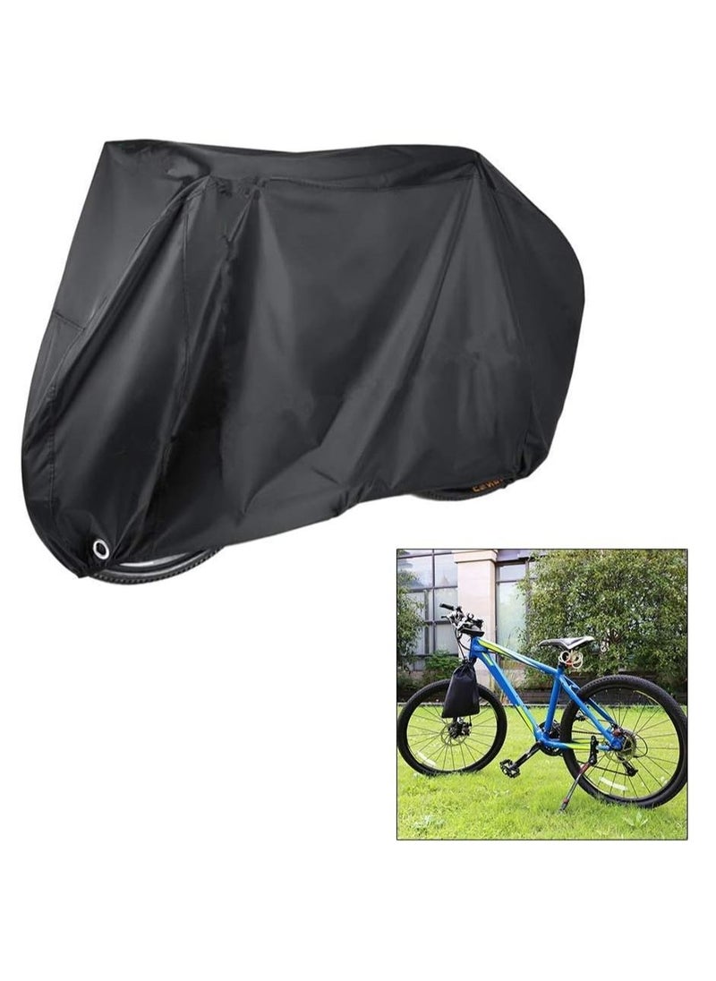 BLOOMING TIME - Bike Cover Outdoor Waterproof Bicycle Covers Rain Sun UV Dust Wind Proof with Lock Hole for Mountain Road Electric Bike, XL - Image 1