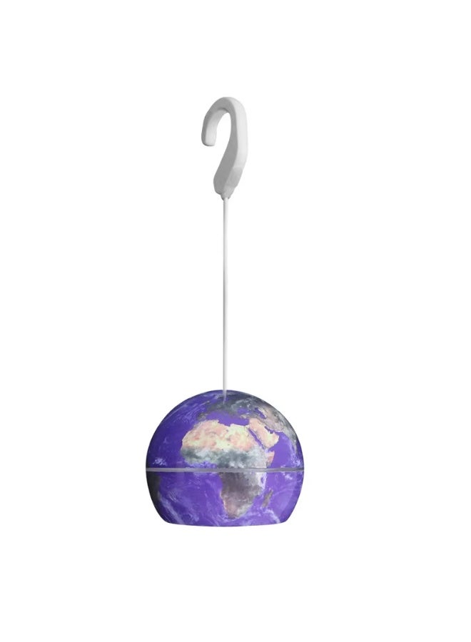 Rechargeable Planet Decorative LED Light with Type-C Charging, Stepless Dimming and Hanging Hook, Portable Night Light for Room, Garden, Balcony, Camping and Home Decor - Image 1