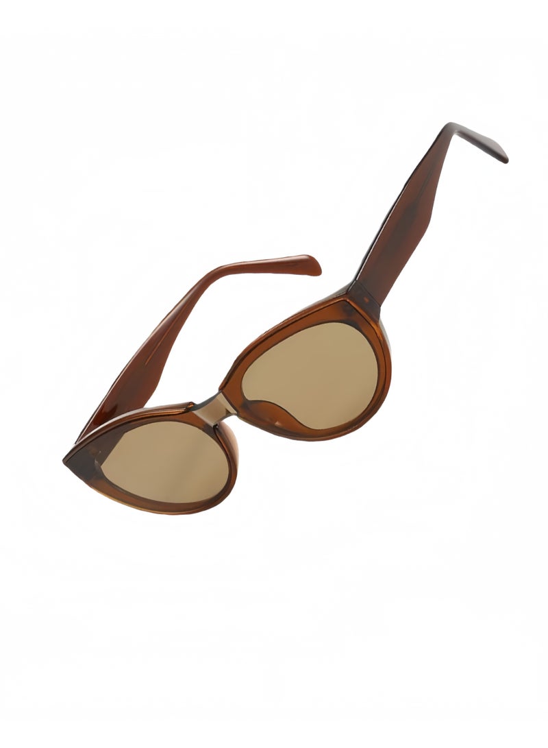 Women's retro sunglasses, UV400 polarized sunglasses, fashionable women's sunshade, suitable for driving on summer outdoor beach trips - Image 3