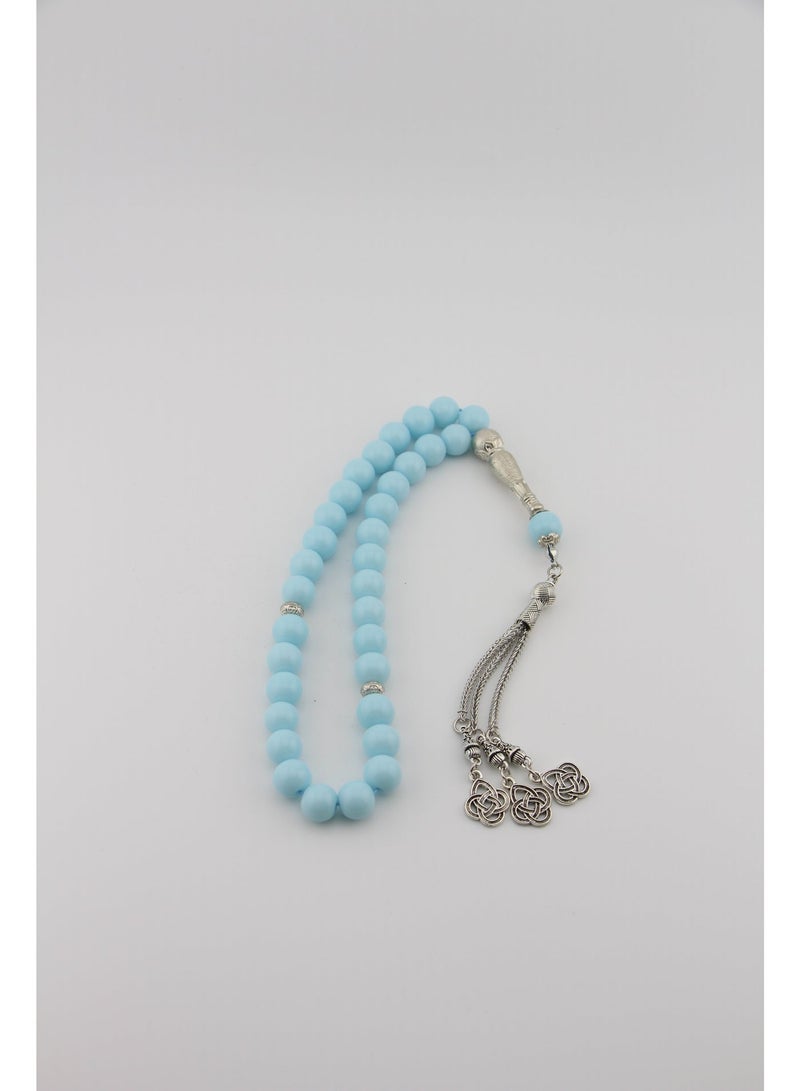 مجموعة كامين مسبحة من العقيق الأزرق - Image 2