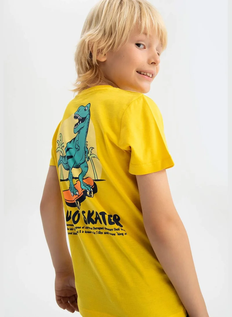 DeFacto Regular Fit Short Sleeve Printed T-Shirt