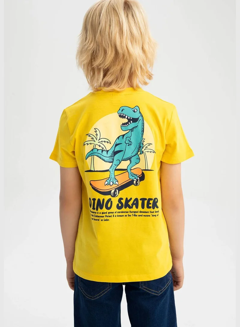DeFacto Regular Fit Short Sleeve Printed T-Shirt