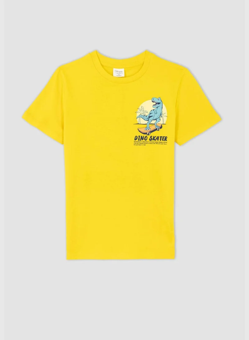 DeFacto Regular Fit Short Sleeve Printed T-Shirt