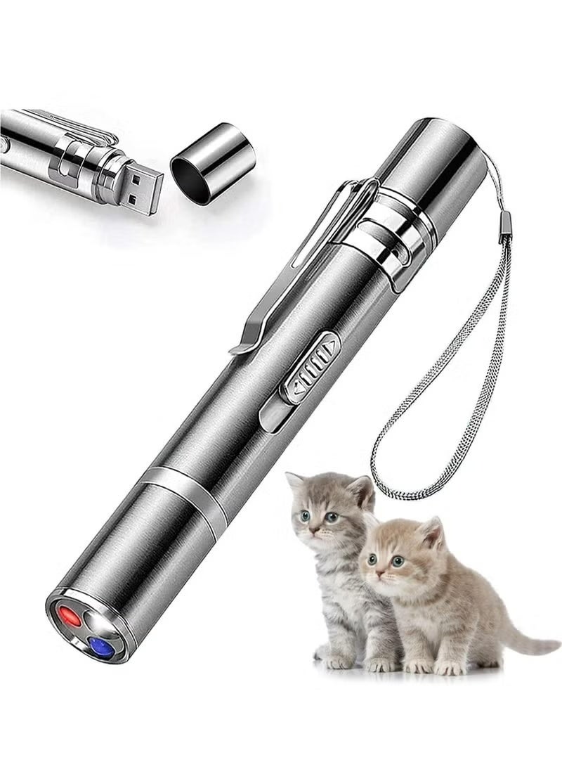 Cat Toy Pointer for Indoor, Cat Mouse Toys Wand Light Pet Interactive Toys to Keep Cat Busy, for Kitten Cat Dog Chase Play - Image 1