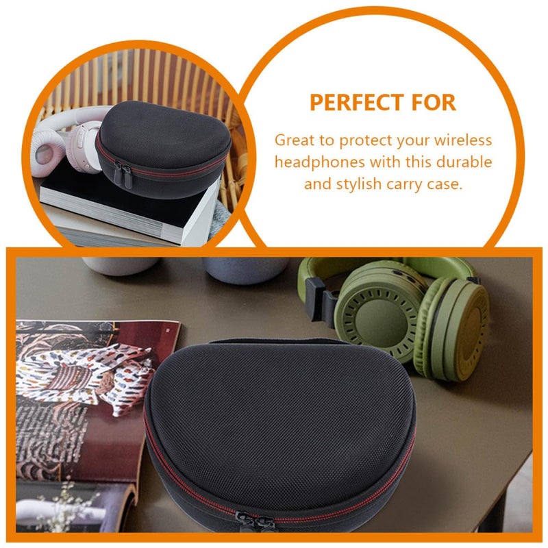 Hard Shell Headphone Travel Case for T450bt 500bt with Cable Organizer Black Interior - Image 4