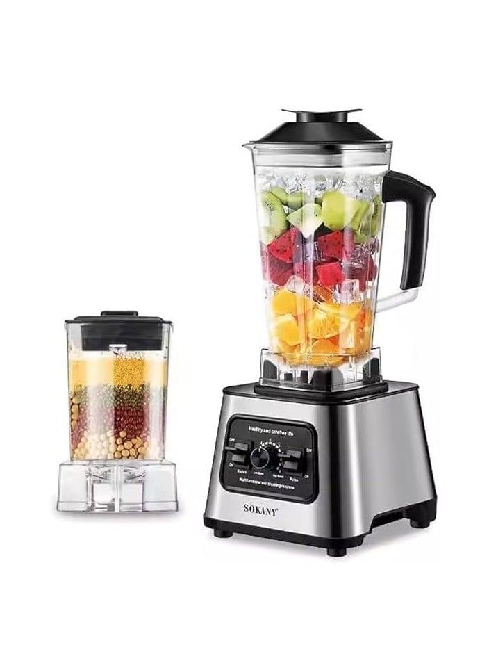 sokany SK-999N Multi-Purpose Blender 2.5L/6000W  - Image 1
