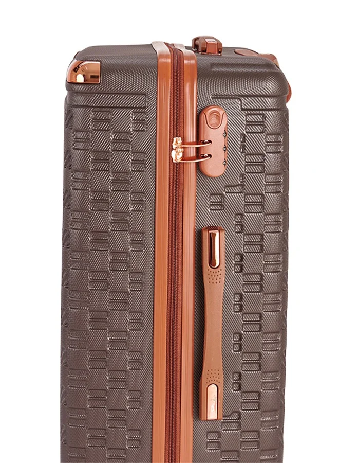 LIMRA Cabin Carry Check-In Luggage Trolley Size 20 inch Brown