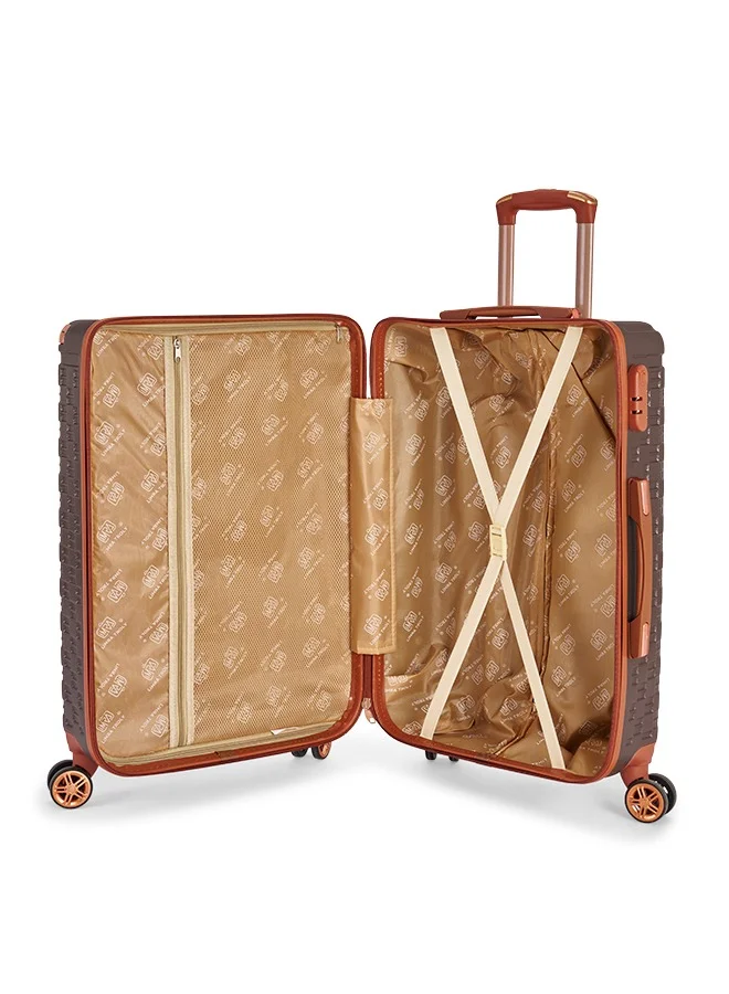 LIMRA Cabin Carry Check-In Luggage Trolley Size 20 inch Brown