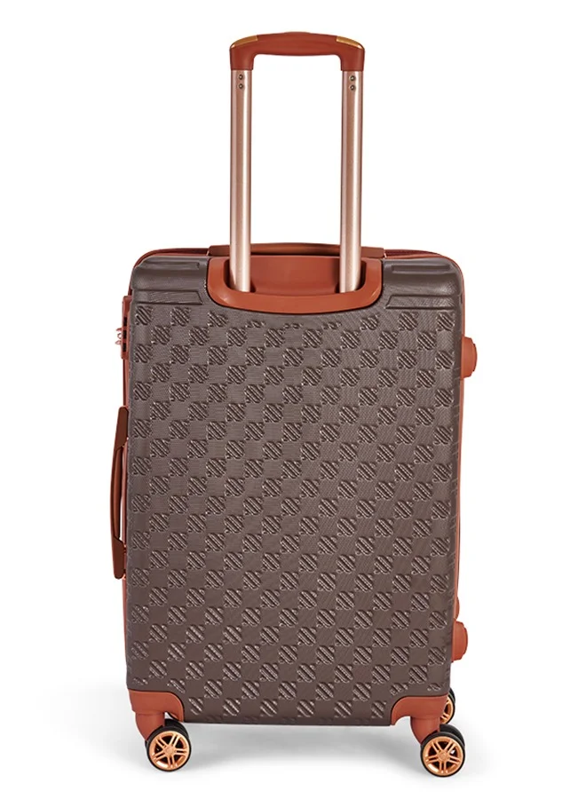 LIMRA Cabin Carry Check-In Luggage Trolley Size 20 inch Brown
