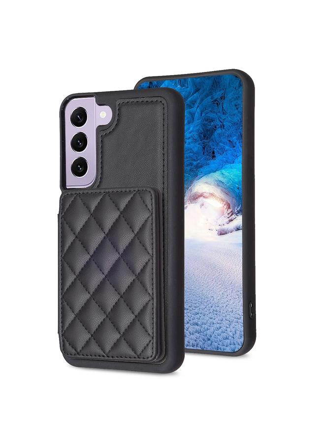 اس-توب جراب لهاتف Samsung Galaxy S21 FE 5G BF25 جراب هاتف مربع منقوش بحامل بطاقات - Image 1