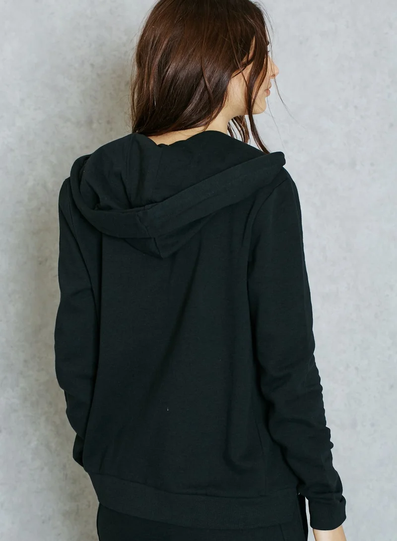 ONLY Contrast Zip Hoodie