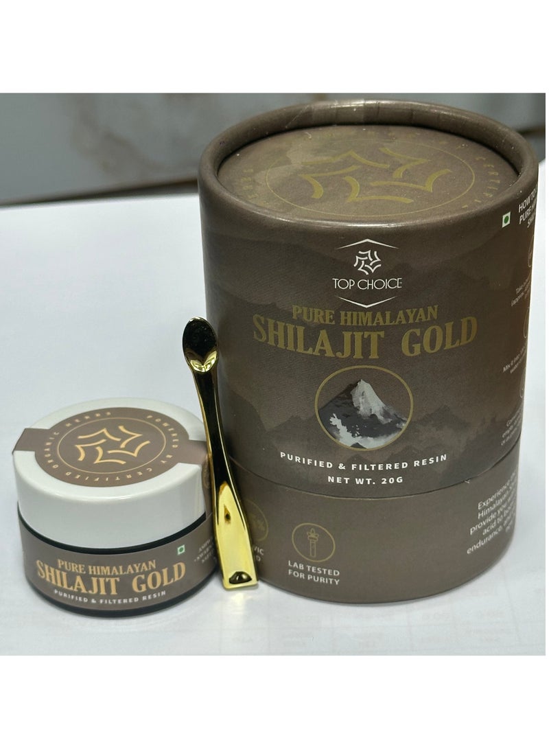 TOP CHOICE Pure Himalayan Shilajit Gold 20g  - Image 2