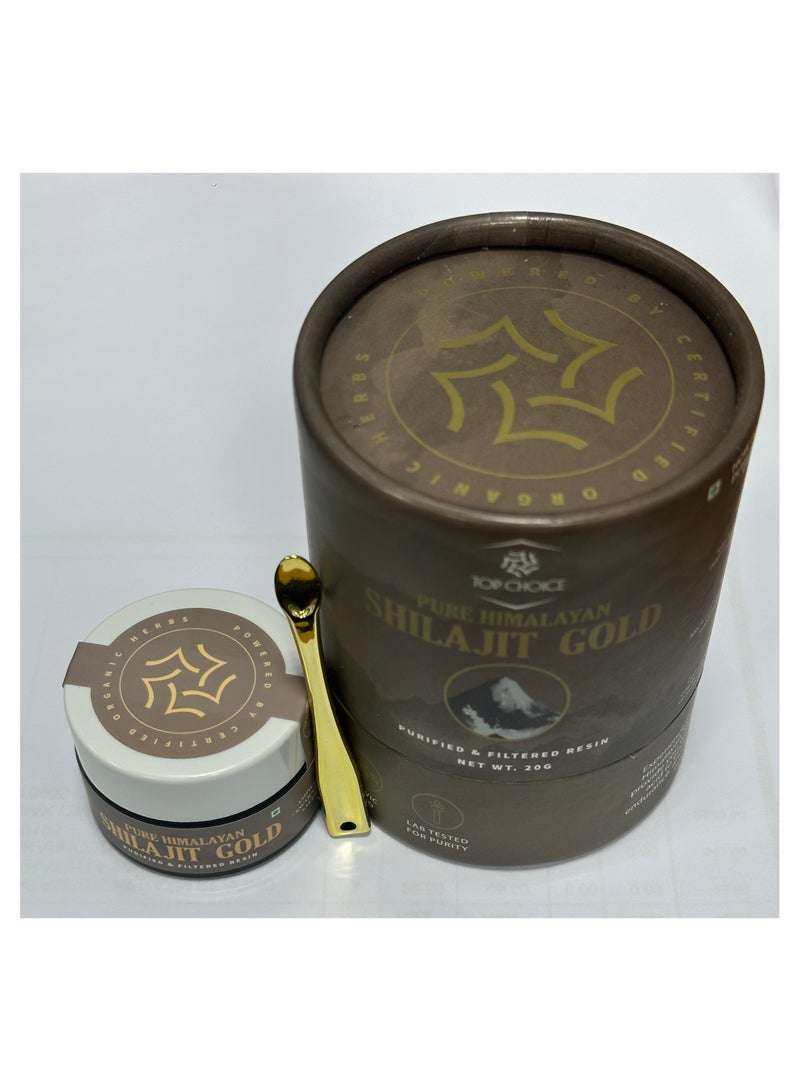 TOP CHOICE Pure Himalayan Shilajit Gold 20g  - Image 3